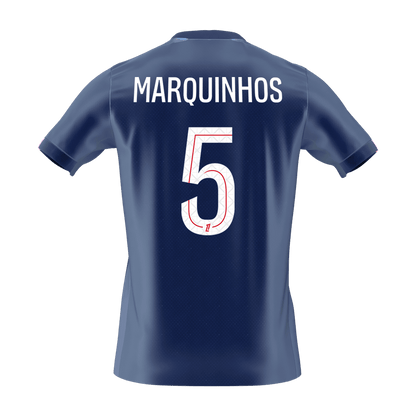 MARQUINHOS #5 PSG Mens Home Soccer Jersey 2025/26 Navy [PREMIUM]