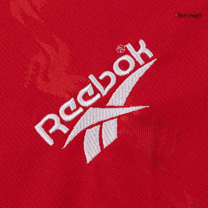 Retro Liverpool Mens Home Soccer Jersey 1996/97 Red