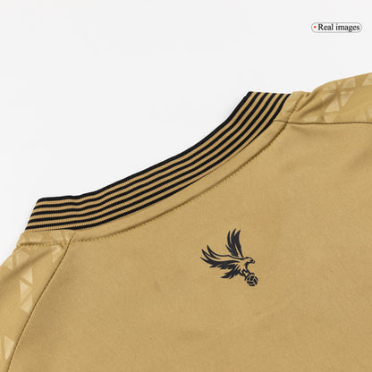 Crystal Palace Mens Away Soccer Jersey 2025/26 Yellow