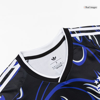 DE PAUL #7 Argentina Mens Away Soccer Jersey World Cup 2026 Black