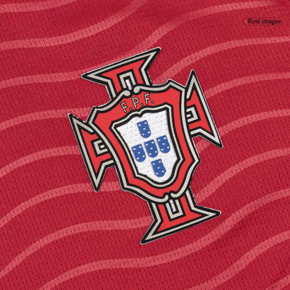 B.FERNANDES #8 Portugal Mens Home Soccer Jersey World Cup 2026 Red [PREMIUM]