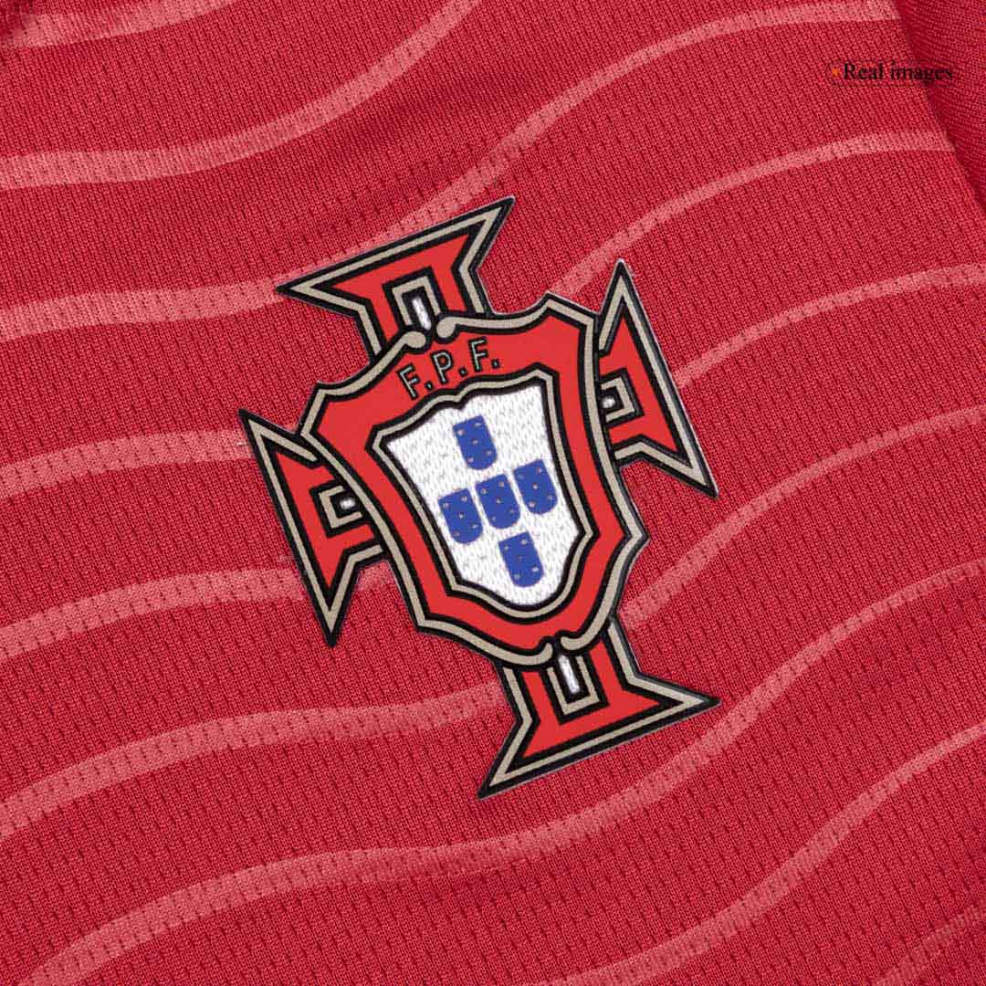 Portugal Kids Home Soccer Kit World Cup 2026 Red [PREMIUM]