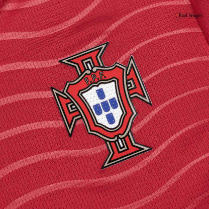 Portugal Kids Home Soccer Kit World Cup 2026 Red [PREMIUM]