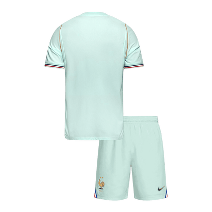 France Kids Away Soccer Kit World Cup 2026 Mint Green