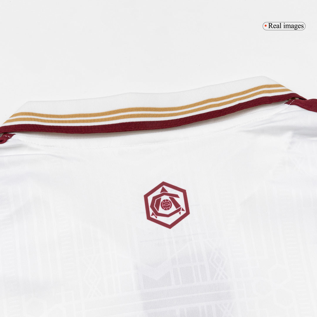 Arsenal Mens Third Away Soccer Full Set 2025/26 White
