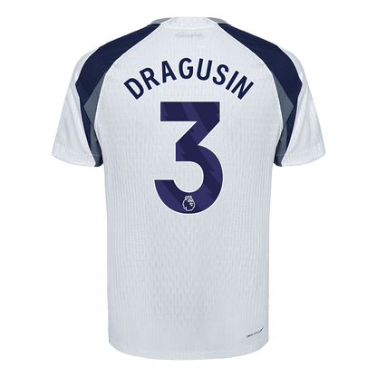 DRAGUSIN #3 Tottenham Hotspur Mens Home Soccer Jersey 2025/26 White - Player Version