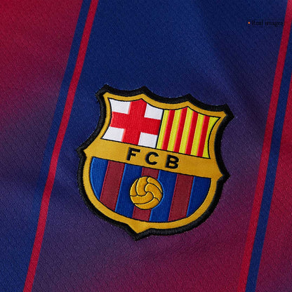 ROONY #19 Barcelona Mens Home Soccer Jersey UCL 2025/26 Red&Blue [PREMIUM]