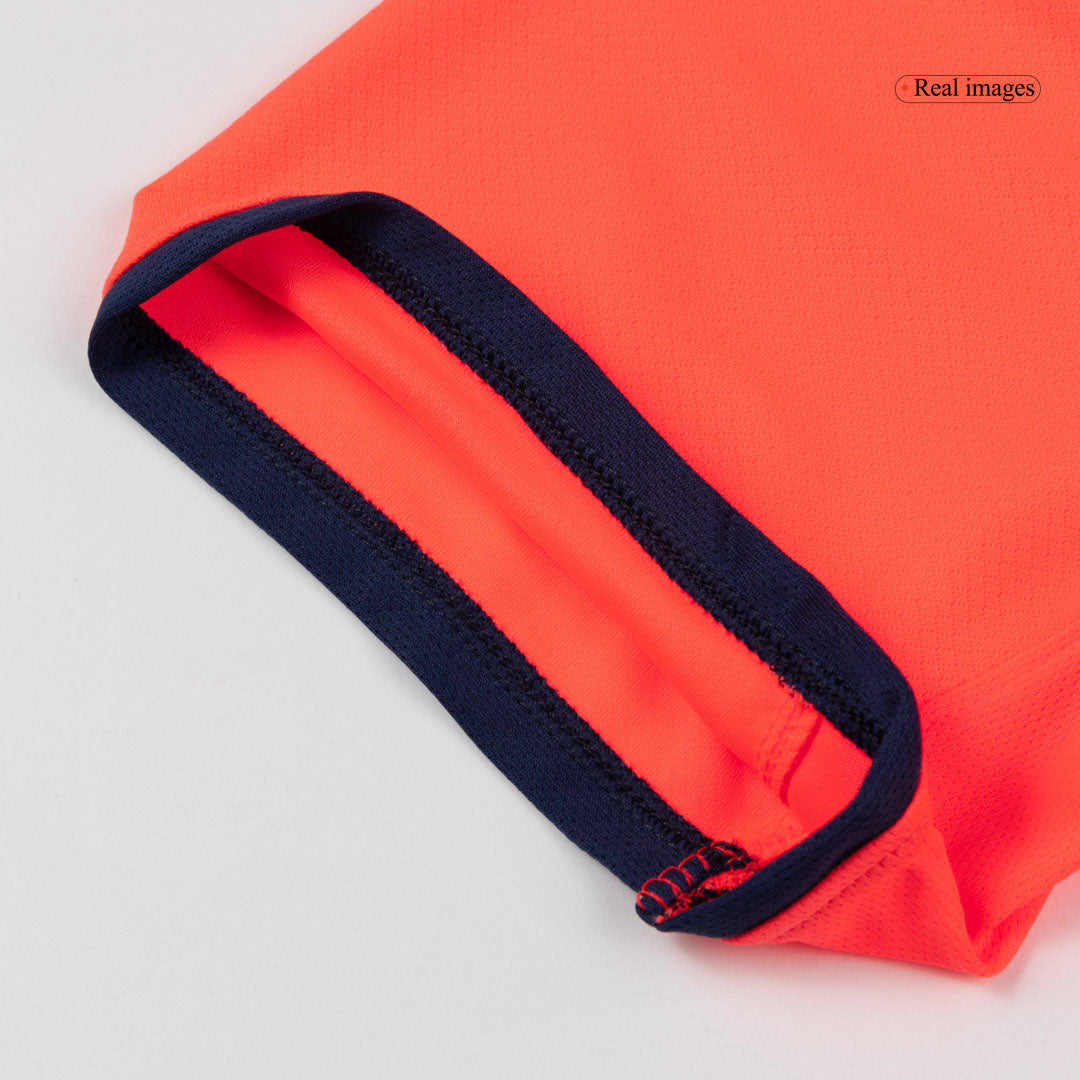 GAVI #6 Barcelona Mens Third Away Soccer Jersey UCL 2025/26 Orange