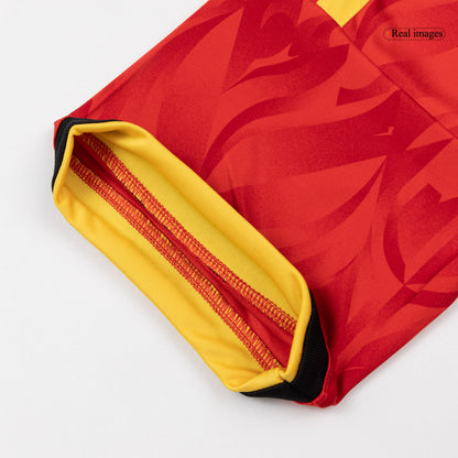 DE BRUYNE #7 Belgium Mens Home Soccer Jersey World Cup 2026 Red