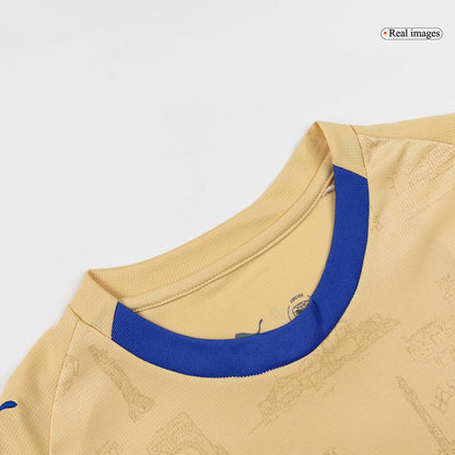 Marseille Mens Fourth Away Soccer Jersey 2025/26 Yellow