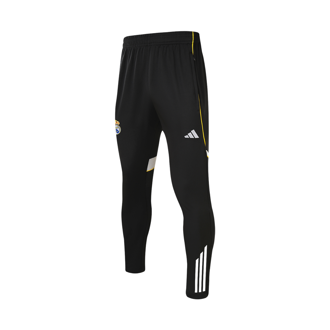 Real Madrid Mens Training Tracksuit Kit 2025/26 Black