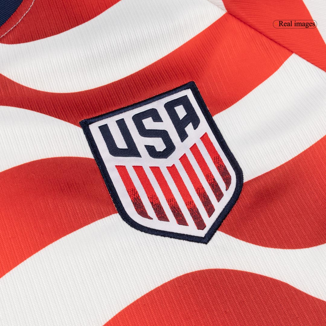 USA Mens Home Soccer Jersey World Cup 2026 Red&White