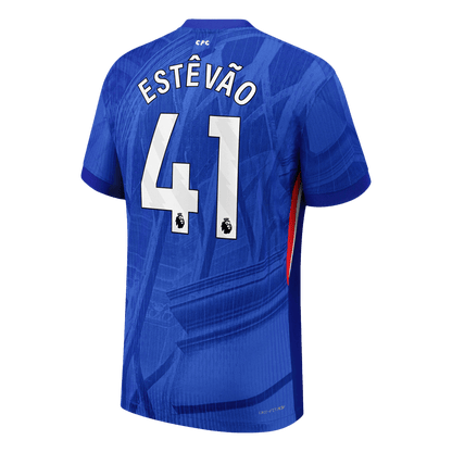 ESTÊVÃO #41 Chelsea Mens Home Soccer Jersey 2025/26 Blue - Player Version