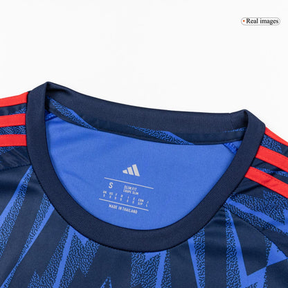 Arsenal Mens Away Long Sleeve Soccer Jersey 2025/26 Navy