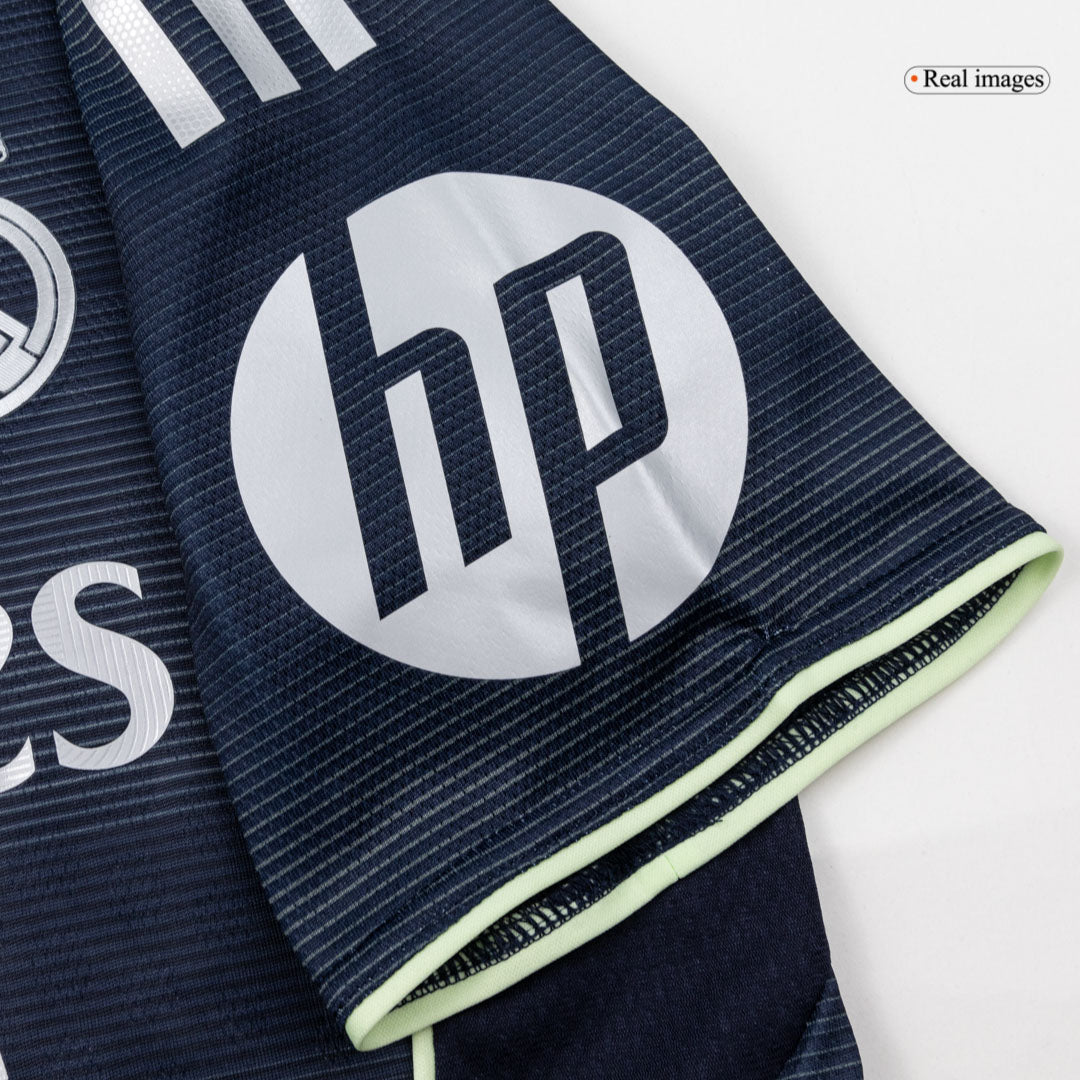MBAPPÉ #10 Real Madrid Mens Away Soccer Jersey 2025/26 Navy - Player Version [PREMIUM]