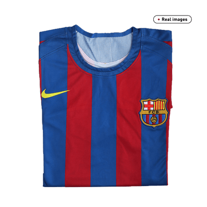 Retro MESSI #30 Barcelona Mens Home Soccer Jersey UCL Final UCL 2005/06