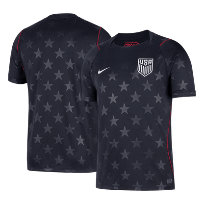 USA Mens Away Soccer Jersey World Cup 2026 Black
