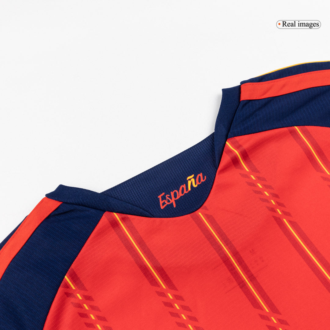 Spain Mens Home Soccer Jersey World Cup 2026 Red [PREMIUM]