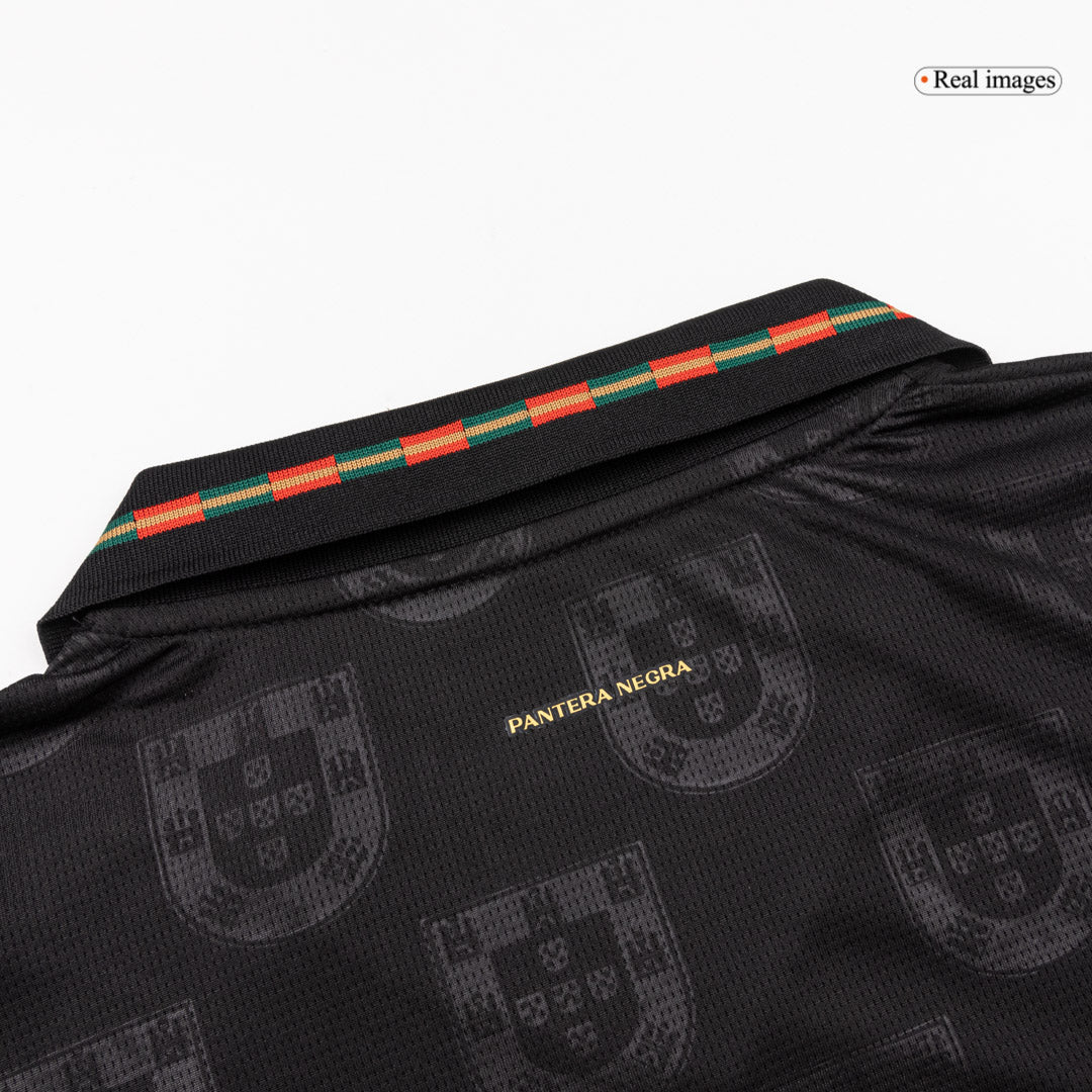 Portugal Mens Soccer Jersey World Cup 2026 Black