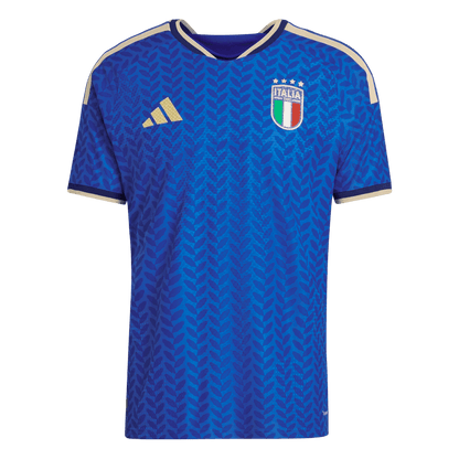 Italy Mens Home Soccer Jersey World Cup 2026 Blue - Player Version