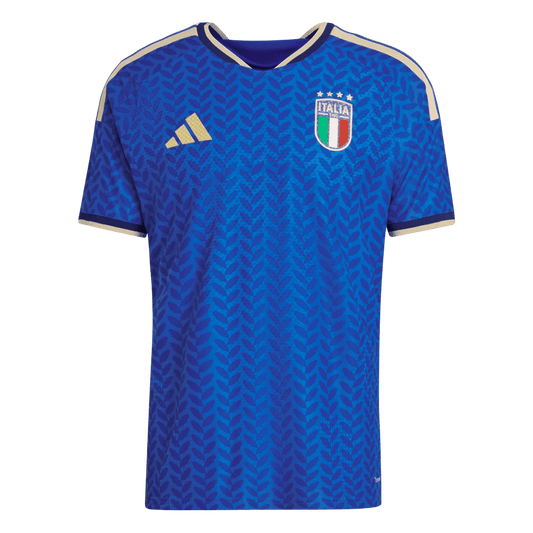 Italy Mens Home Soccer Jersey World Cup 2026 Blue - Player Version