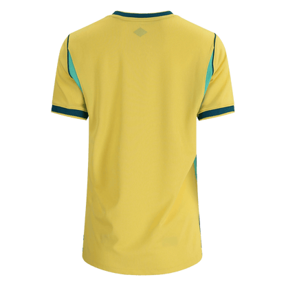 Brazil Womens Home Soccer Jersey World Cup 2026 Yellow
