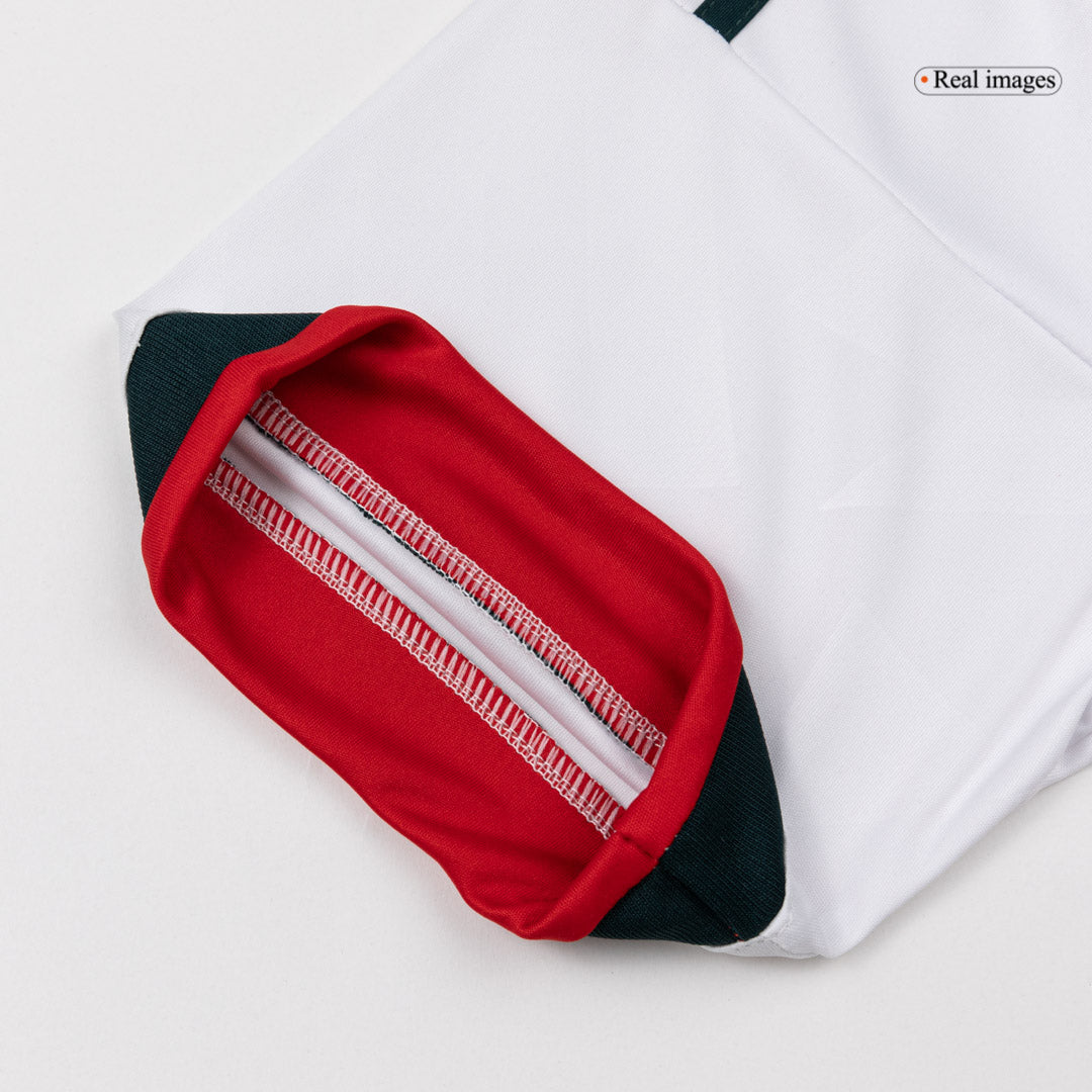 RAÚL #9 Mexico Mens Away Soccer Jersey World Cup 2026 White