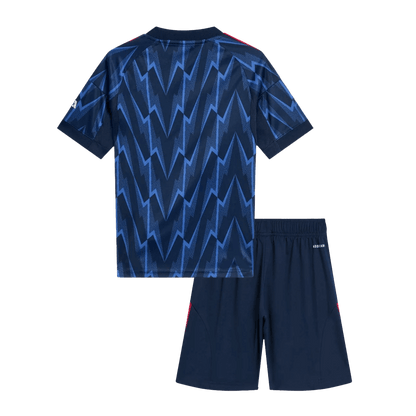 Arsenal Kids Away Soccer Kit 2025/26 Blue