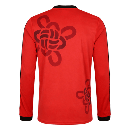 Manchester United Mens Long Sleeve Soccer Jersey 2025/26 Red