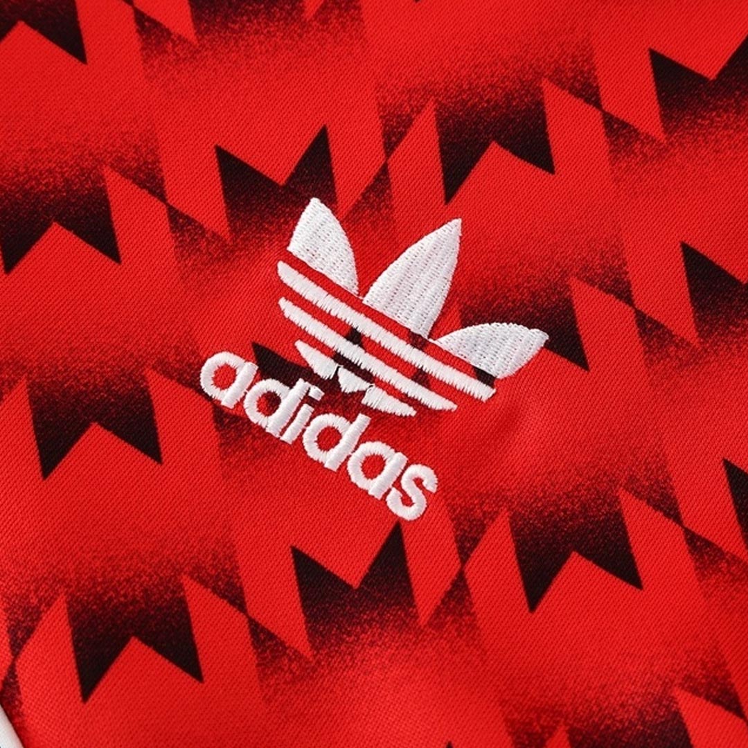 Manchester United Mens Training Tracksuit Kit 2025/26 Red&Black