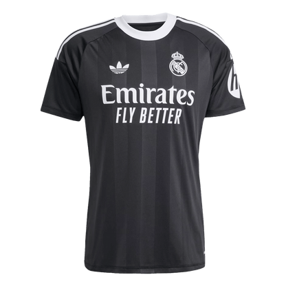 Real Madrid Mens Soccer Jersey 2025/26 Black