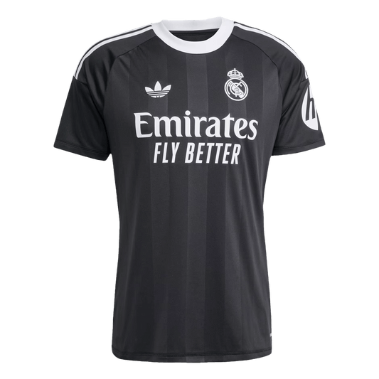 Real Madrid Mens Soccer Jersey 2025/26 Black