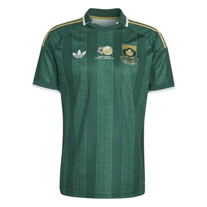 South Africa Mens Away Soccer Jersey World Cup 2026 Green