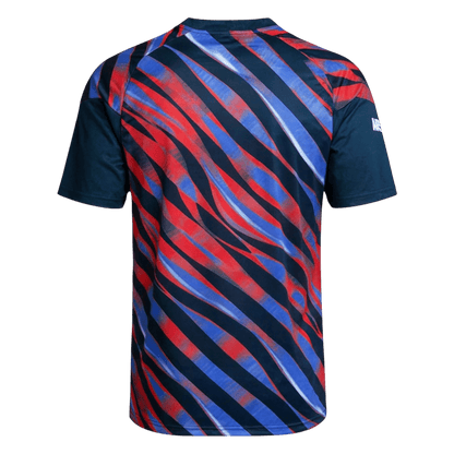 Arsenal Mens Pre-Match Soccer Jersey 2025/26 Blue&Red