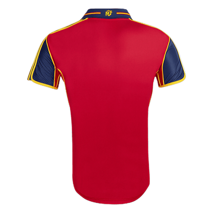 Retro Spain Mens Home Soccer Jersey 2000 Red