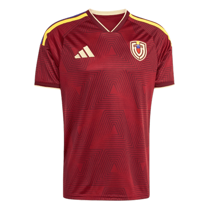 Venezuela Mens Home Soccer Jersey World Cup 2026 Red