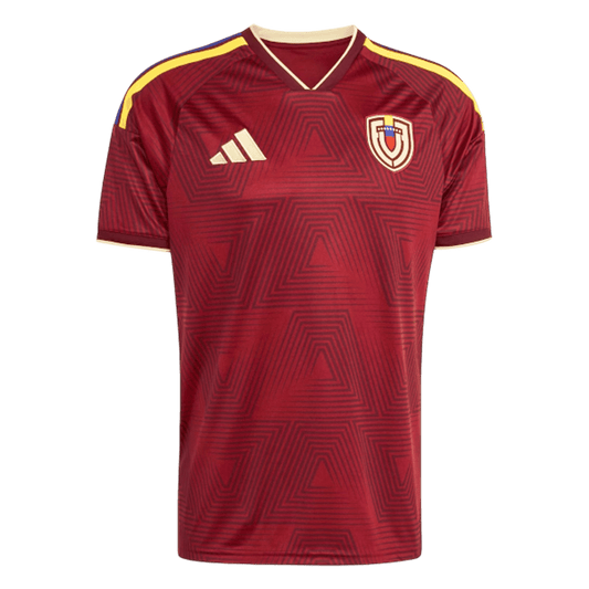 Venezuela Mens Home Soccer Jersey World Cup 2026 Red