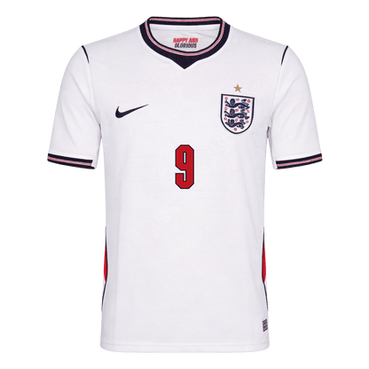 KANE #9 England Mens Home Soccer Jersey World Cup 2026 White