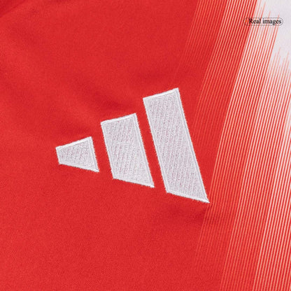 KIMMICH #6 Bayern Munich Mens Home Soccer Jersey 2025/26 Red [PREMIUM]