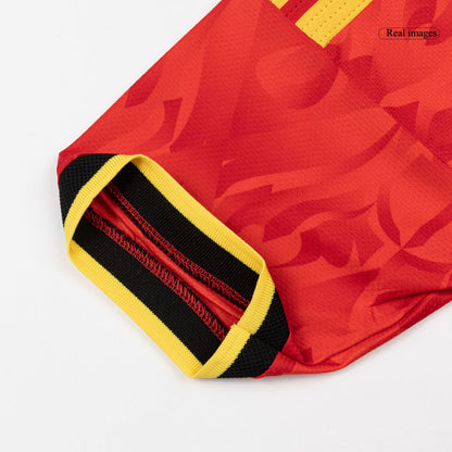 Belgium Mens Home Soccer Jersey World Cup 2026 Red - Player Version