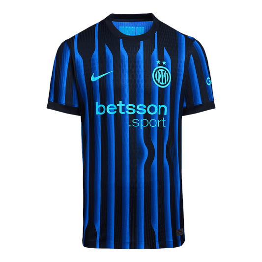 Inter Milan Mens Home Soccer Jersey 2025/26 Blue&Black - Player Version