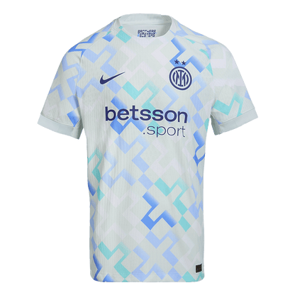 DUMFRIES #2 Inter Milan Mens Away Soccer Jersey 2025/26 Blue - Player Version