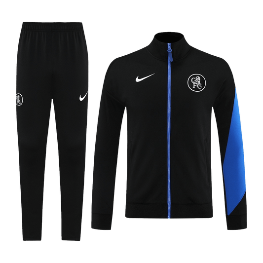 Chelsea Mens Training Tracksuit Kit 2025/26 Black