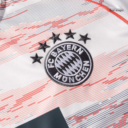 N.JACKSON #11 Bayern Munich Mens Away Soccer Jersey 2025/26 White