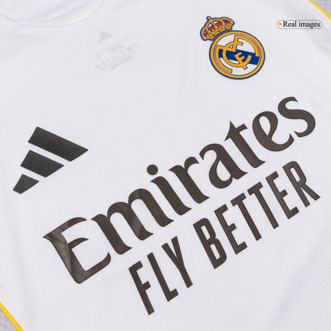MBAPPÉ #10 Real Madrid Mens Home Soccer Jersey 2025/26 White - Player Version [PREMIUM]