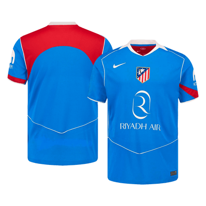 Atletico Madrid Mens Third Away Soccer Jersey 2025/26 Blue