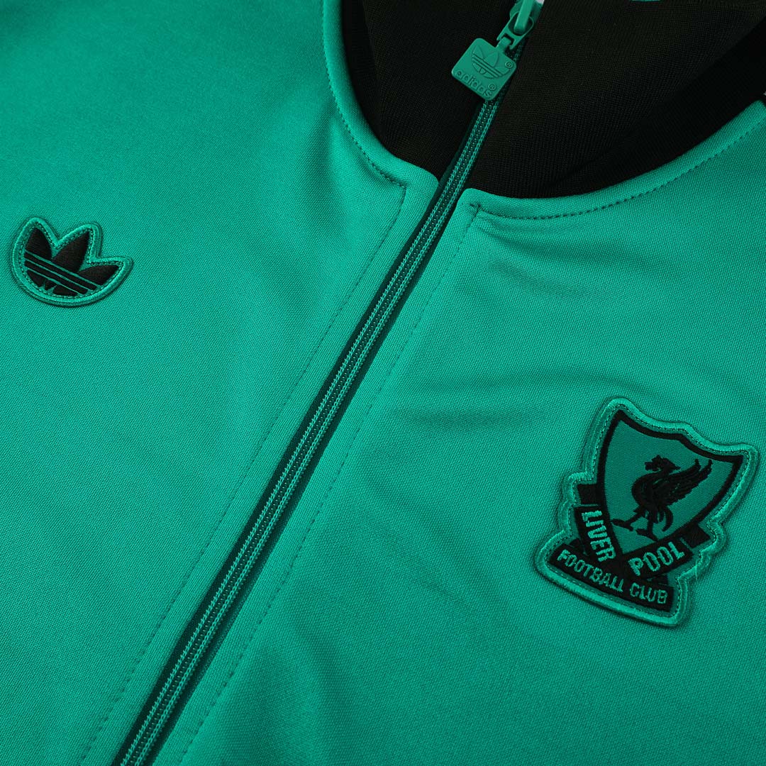 Liverpool Mens Training Tracksuit Kit 2025/26 Green