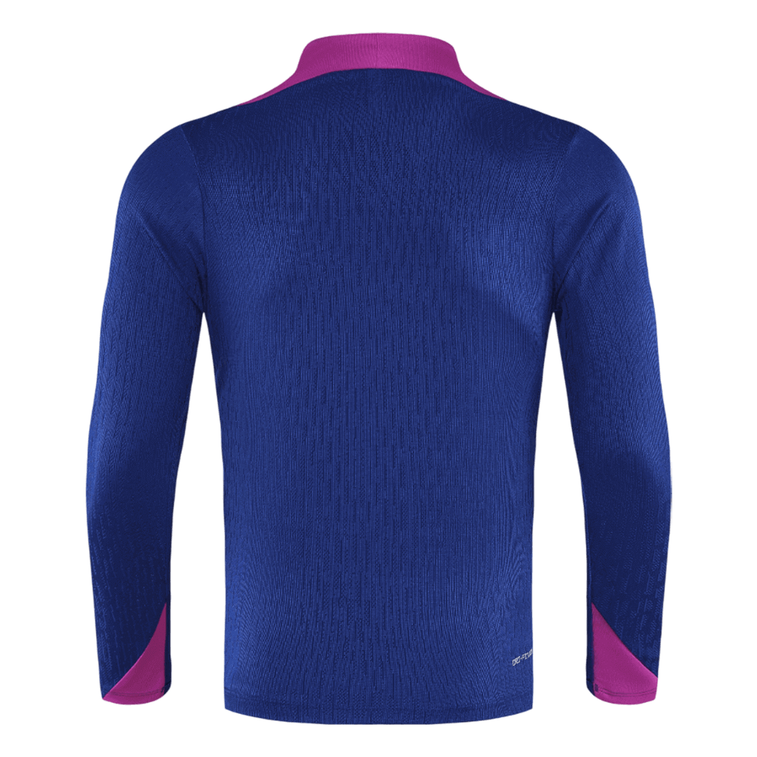 Barcelona Mens Training Tracksuit Kit 2025/26 Navy
