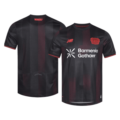 Bayer 04 Leverkusen Mens Home Soccer Jersey 2025/26 Black