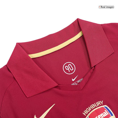 Retro Arsenal Mens Home Soccer Jersey 2005/06
